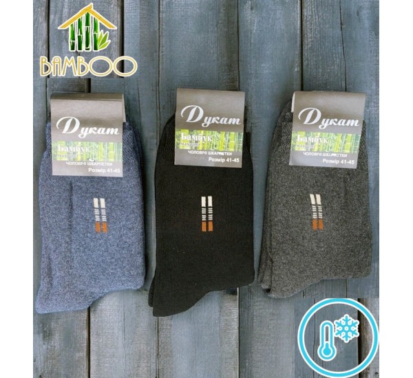 Шкарпетки чоловічі 12 шт (41-45 р) махра KiE_140903