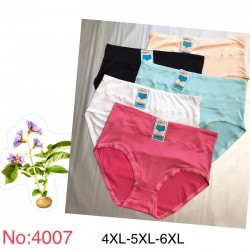 Труси жіночі супер батал 12 шт (4-6XL) бамбук KiE_4007