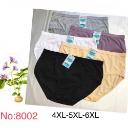 Труси жіночі супер батал 12 шт (4-6XL) коттон KiE_8002