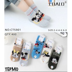 Шкарпетки дитячі 10 шт (2-8 років) велсофт KiE_CT5901