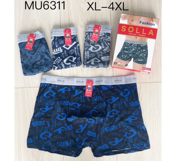 Труси чоловічі 24 шт (1-4XL) масло KiE_MU6311