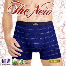 Труси чоловічі 24 шт (1-4XL) коттон KiE_YF10444