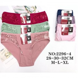 Труси жіночі 12 шт (M-XL) коттон KiE_2296-1