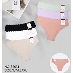 Труси жіночі 24 шт (S-XL) поліестер KiE_32014