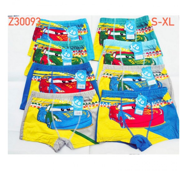 Труси дитячі 12 шт (S-XL) бавовна KiE_Z30093