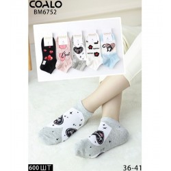 Шкарпетки жіночі 10 шт (36-41 р) коттон KiE_BM6752