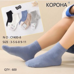 Шкарпетки дитячі 10 шт (3-11 років) бавовна KiE_CY400-8