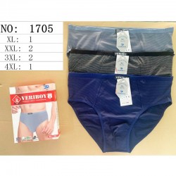 Труси чоловічі 36 шт (1-4XL) масло KiE_1705