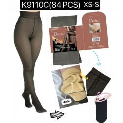 Колготи жіночі 6 шт (XS-S) фліс KiE_K9110C