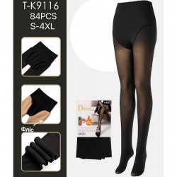 Колготи жіночі 6 шт (S-4XL) фліс KiE_T-K9116