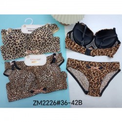 Комплект нижньої білизни, 6 шт (36-42 B) поліестер KiE_ZM2226