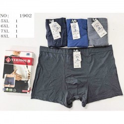 Труси чоловічі 24 шт (5-8XL) бамбук KiE_1902
