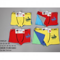 Труси дитячі 12 шт (2-12 років) коттон KiE_X9052