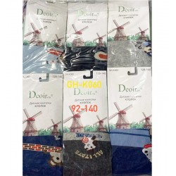 Колготи дитячі 12 шт (92-140 см) коттон KiE_GH-K060