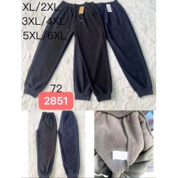 Спорт штани чоловічі 6 шт (1-6XL) фліс KiE_2851