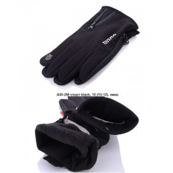 Рукавички чоловічі, сенсор 10 шт (11-13 р) неопрен/фліс LeR_A30-2M