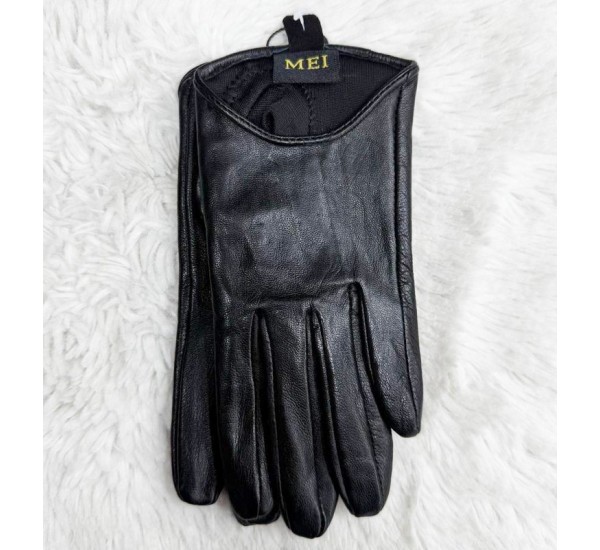 Рукавички жіночі 12 шт (6,5-9 р) шкіра LeR_528a