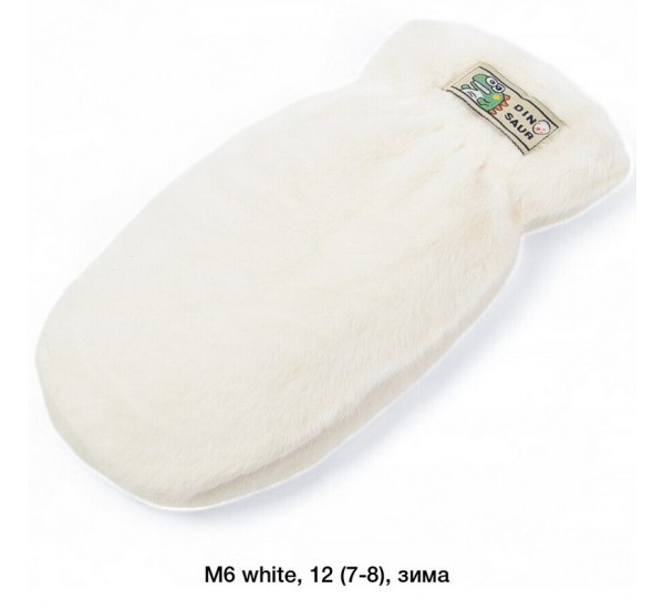 Рукавиці дитячі 12 шт (8-12 років) норка/хутро LeR_M6