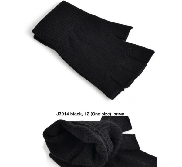 Перчатки женские 12 шт (универсальный) шерсть LeR_J3014