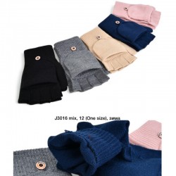 Рукавички жіночі 12 шт (універсальний) акріл LeR_J3016