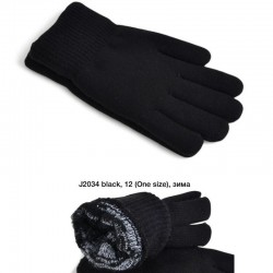 Рукавички жіночі 12 шт (універсальний) вовна LeR_J2034