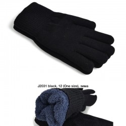 Рукавички чоловічі 12 шт (універсальний) акріл/махра LeR_J2031