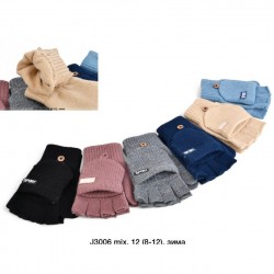 Рукавички жіночі 12 шт (універсальний) акріл LeR_J3006