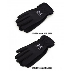 Рукавички чоловічі, сенсор 12 шт (L-2XL) неопрен/фліс LeR_A12e