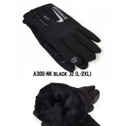 Рукавички чоловічі, сенсор 12 шт (L-2XL) неопрен/хутро LeR_A-300