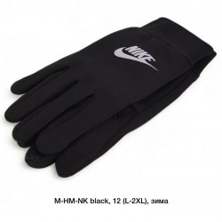 Рукавички чоловічі, сенсор 12 шт (L-2XL) неопрен/плюш LeR_HM-BMb