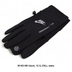 Рукавички чоловічі, сенсор 12 шт (L-2XL) неопрен/плюш LeR_HM-BMd