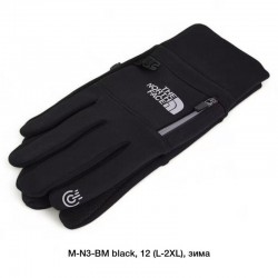 Рукавички чоловічі, сенсор 12 шт (L-2XL) неопрен/плюш LeR_HM-BMe