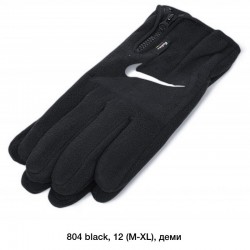 Рукавички чоловічі, сенсор 12 шт (M-XL) фліс LeR_804