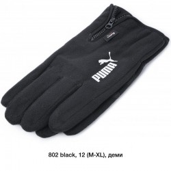Рукавички чоловічі, сенсор 12 шт (M-XL) фліс LeR_802
