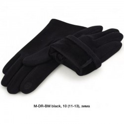 Рукавички чоловічі, сенсор 10 шт (11-13 р) драп/плюш LeR_M-DR-BMb