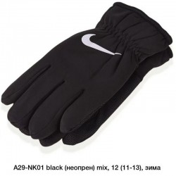 Рукавички чоловічі 12 шт (11-13 р) неопрен/хутро LeR_A29-NK01