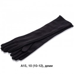 Рукавички жіночі 10 шт (6,5-8,5 р) трикот/начіс LeR_A15