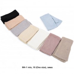 Мітенки жіночі, 16 шт (норма) тедді LeR_M4-1