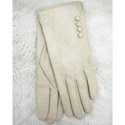 Рукавички жіночі 10 шт (6,5-8,5 р) шкіра/вовна LeR_517-2-A1b