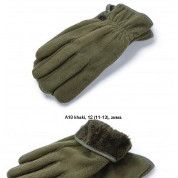 Рукавички чоловічі, сенсор 12 шт (11-13 р) фліс/хутро LeR_A18