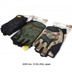 Рукавички чоловічі 12 шт (L-2XL) неопрен LeR_A250