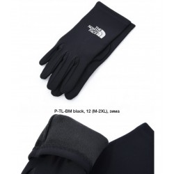 Рукавички жіночі, сенсор 15 шт (S-L) стрейч/плюш LeR_P-TL-BM