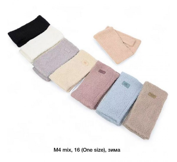 Мітенки жіночі, 16 шт (норма) тедді LeR_M-4