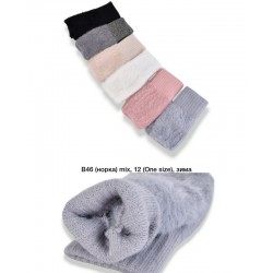 Мітенки жіночі, 12 шт (норма) норка LeR_B-46