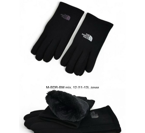 Рукавички чоловічі 10 шт (11-13 р) хутро LeR_MM-BDR-BM