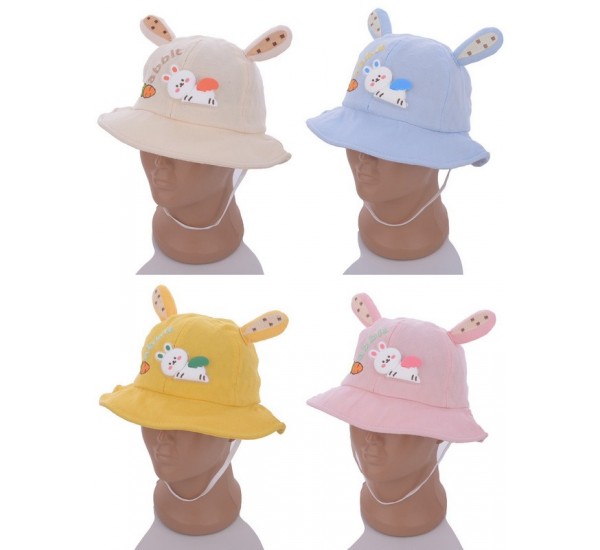 Панама дитяча 25 шт (3-5 років) коттон LeR_280501