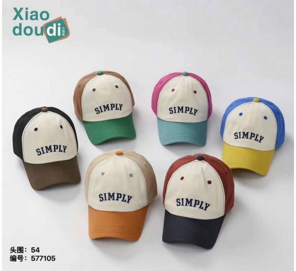 Кепка детская 25 шт (52-54 р) коттон LeR_280515