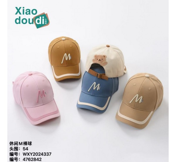 Кепка детская 25 шт (52-54 р) коттон LeR_280519