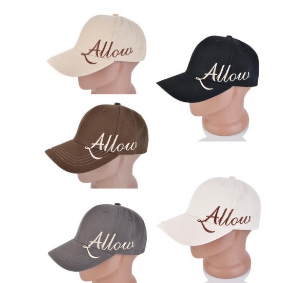 Кепка жіноча 25 шт (56-59 р) коттон LeR_280528