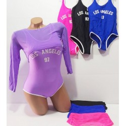 Купальник підліток, еластан 5 шт (34-42 р) Linn_XM1856b